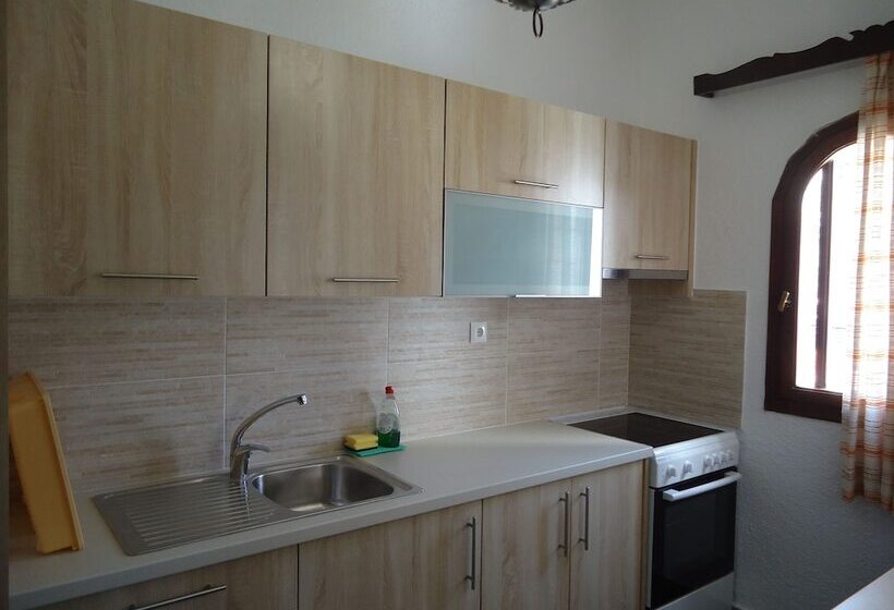 침실 2개 빌라 바다 전망, Vangelis Villas