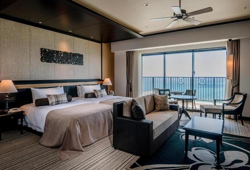 اتاق استاندارد با چشمانداز دریا, Monterey Okinawa Spa & Resort