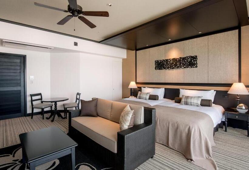 اتاق استاندارد با چشم‌انداز دریا, Monterey Okinawa Spa & Resort