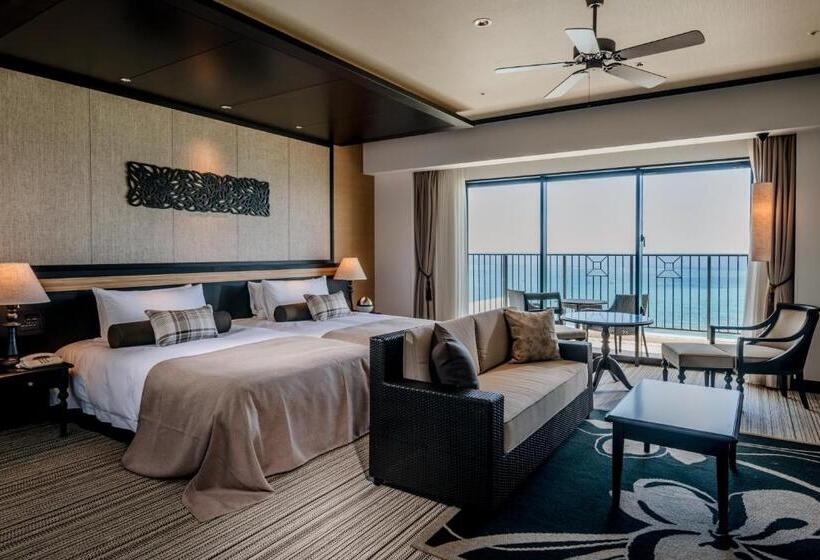 اتاق استاندارد با چشم‌انداز دریا, Monterey Okinawa Spa & Resort