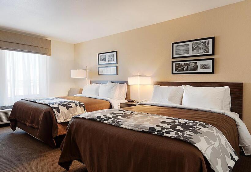 Номер Стандарт Адаптированный для Инвалидов, Sleep Inn & Suites Carlsbad Caverns Area
