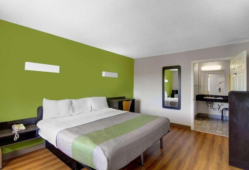 Номер Стандарт Кровать Кинг Адаптированный для Инвалидов, Motel 6charles Town, Wv