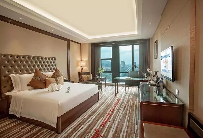 デラックスルーム, Wyndham Grand Plaza Royale Chenzhou