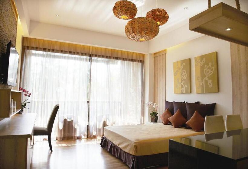 带按摩功能的小型套房, Dhevan Dara Beach Villa Kuiburi