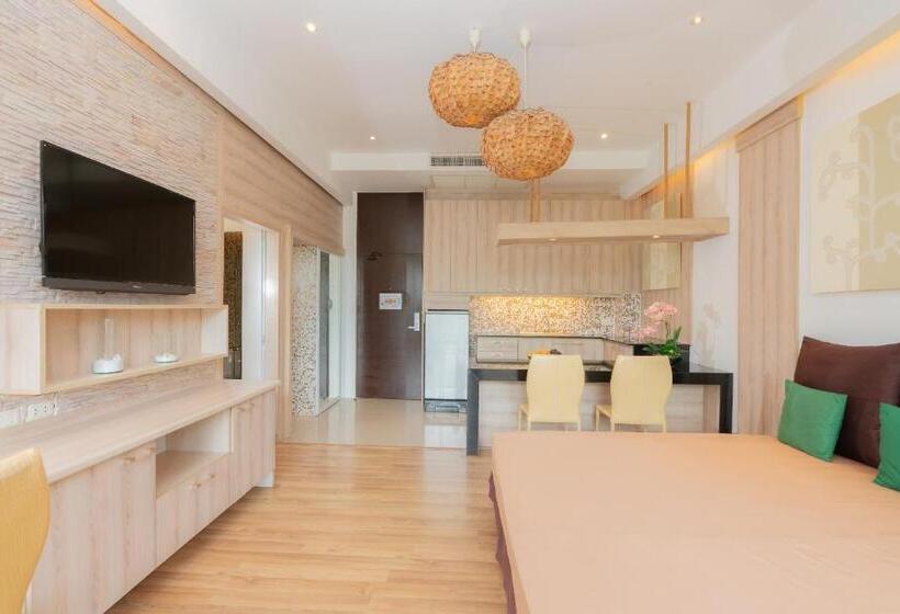 带按摩功能的小型套房, Dhevan Dara Beach Villa Kuiburi