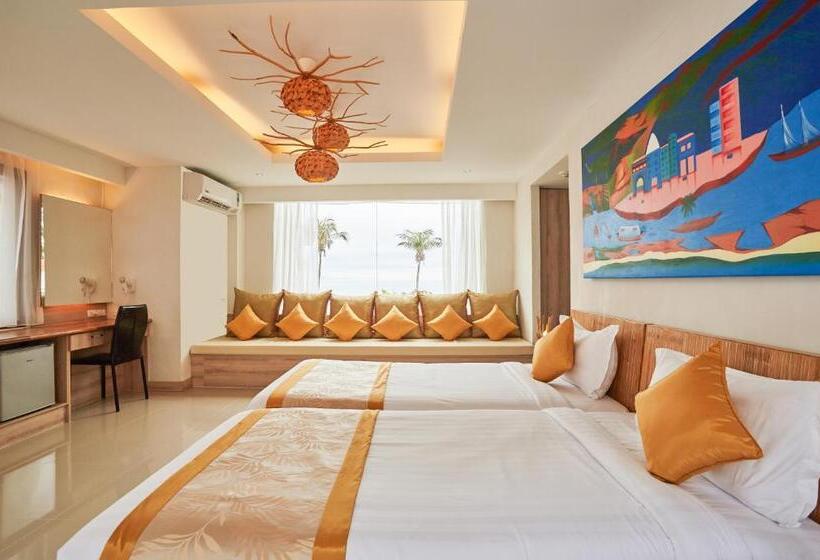 三卧室泳池别墅, Dhevan Dara Beach Villa Kuiburi