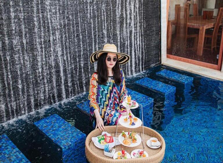 침실 4개 빌라, Dhevan Dara Beach Villa Kuiburi
