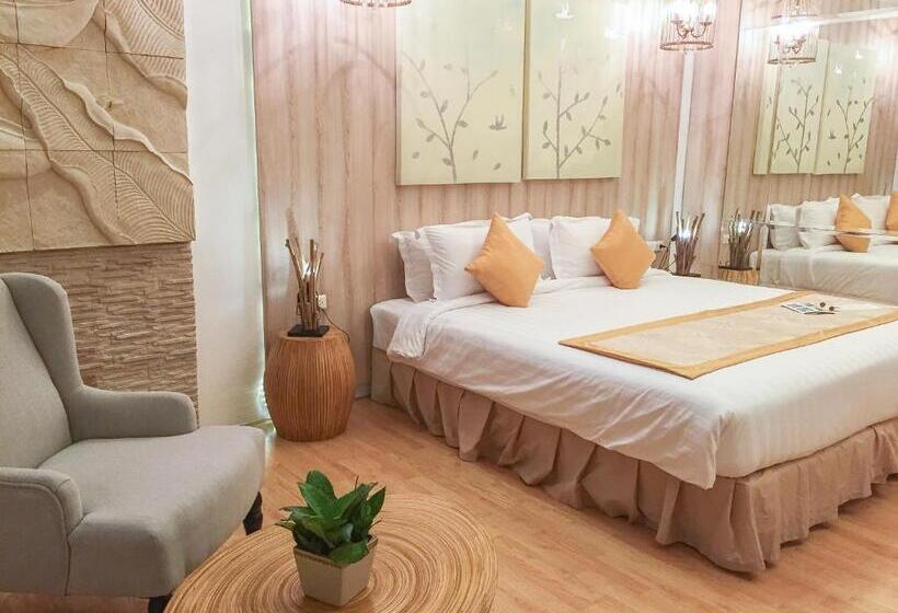 带2个卧室的套房, Dhevan Dara Beach Villa Kuiburi