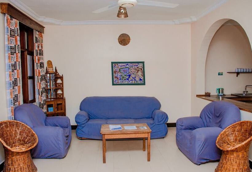 １ベッドルームエコノミーアパートメント, Mnarani Beach Cottages