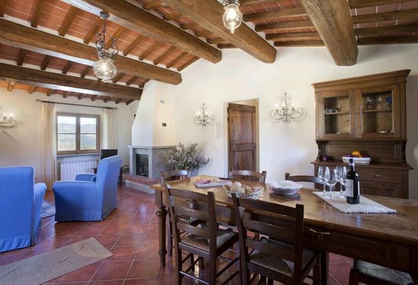 テラス付き１ベッドルームアパートメント, Agriturismo Panzanello