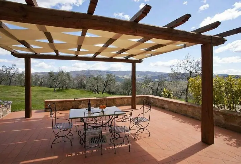 آپارتمان 1 خوابه با چشمانداز باغ, Agriturismo Panzanello