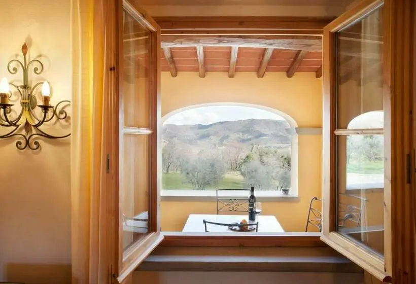 آپارتمان 1 خوابه با چشمانداز باغ, Agriturismo Panzanello