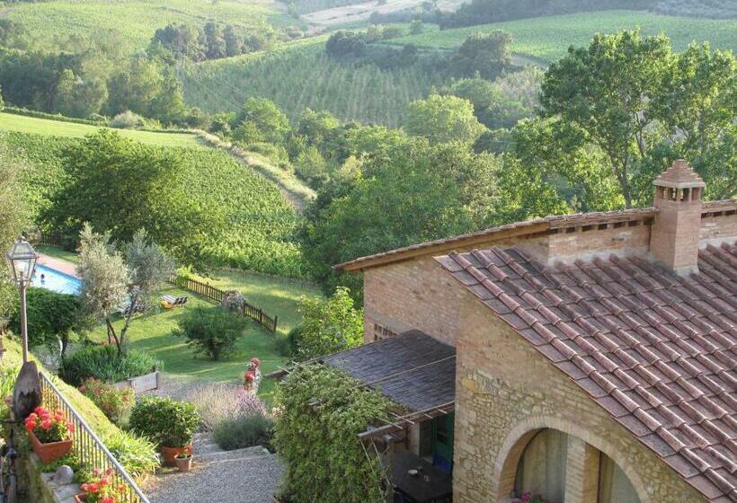 带1个卧室带花园景观的公寓, Agriturismo & Winery Il Bacio