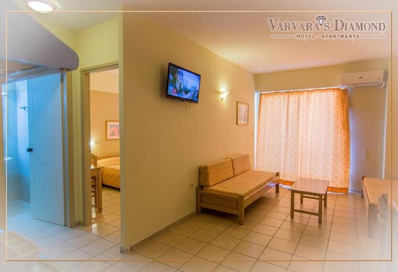 침실 1개 아파트, Varvaras Diamond