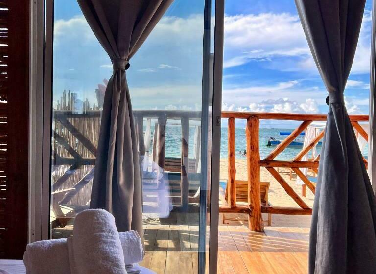 オーシャンビューデラックスルーム, Cabaña Coral Azul