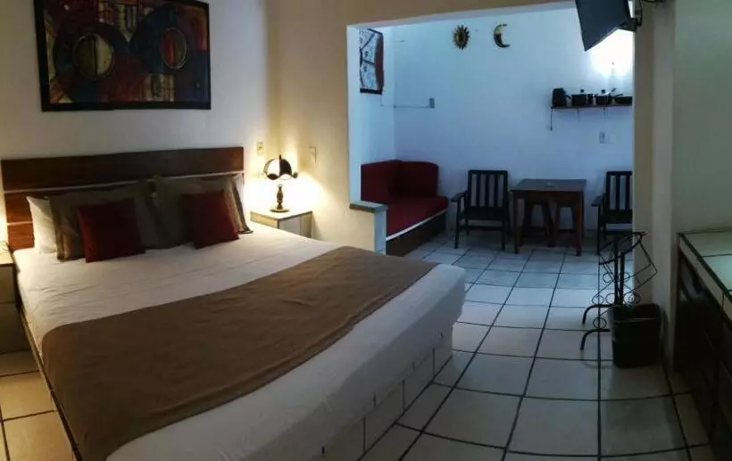 キングサイドベッドのスタンダードワンルーム, Hacienda De Melaque