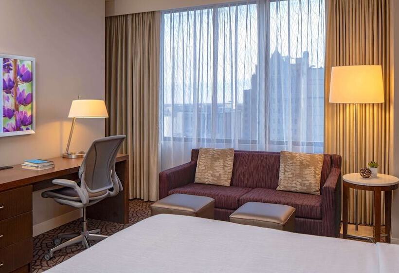 חדר דלוקס, Hilton Garden Inn Downtown Dallas
