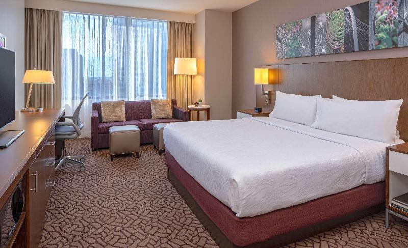 חדר דחוקס עם מיטת קינג, Hilton Garden Inn Downtown Dallas