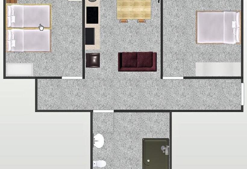 شقة غرفتين, Heywood Hall