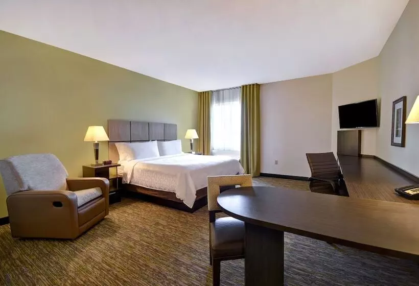 ダブルベッドのスタンダードスタジオ, Candlewood Suites St Clairsville Wheeling Area, An Ihg