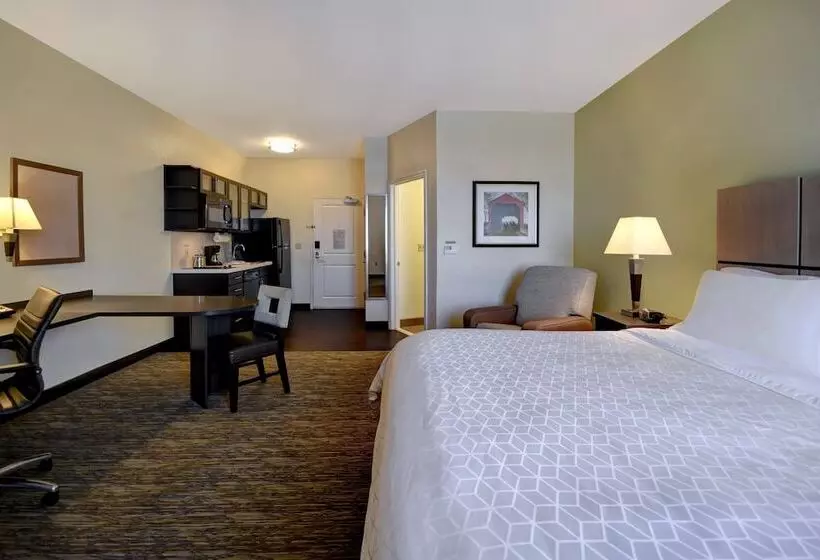 ダブルベッドのスタンダードスタジオ, Candlewood Suites St Clairsville Wheeling Area, An Ihg