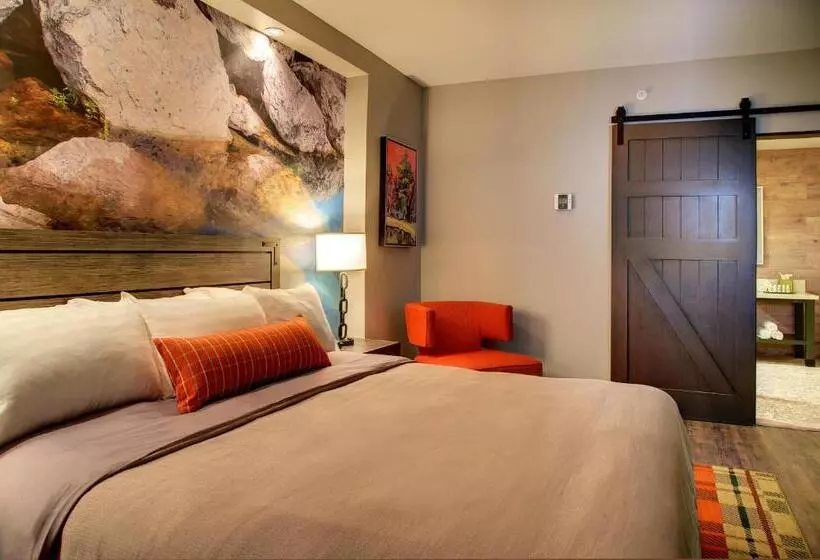 身障者適用キングサイズベッドルーム, Indigo Traverse City, An Ihg