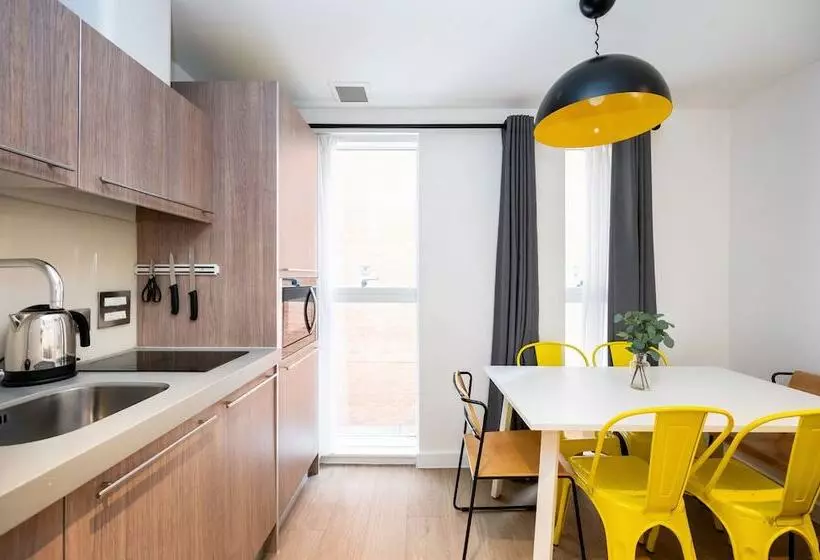 ２ベッドルームアパートメント, Staycity Aparthotels Birmingham Jewellery Quarter