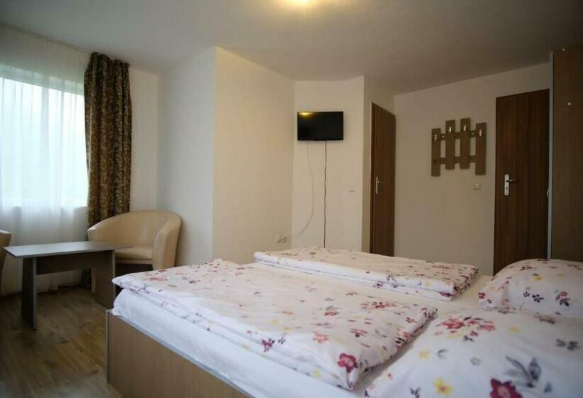 غرفة قياسية مزوَّدة بشُرفة, Pensiunea Padurea Verde