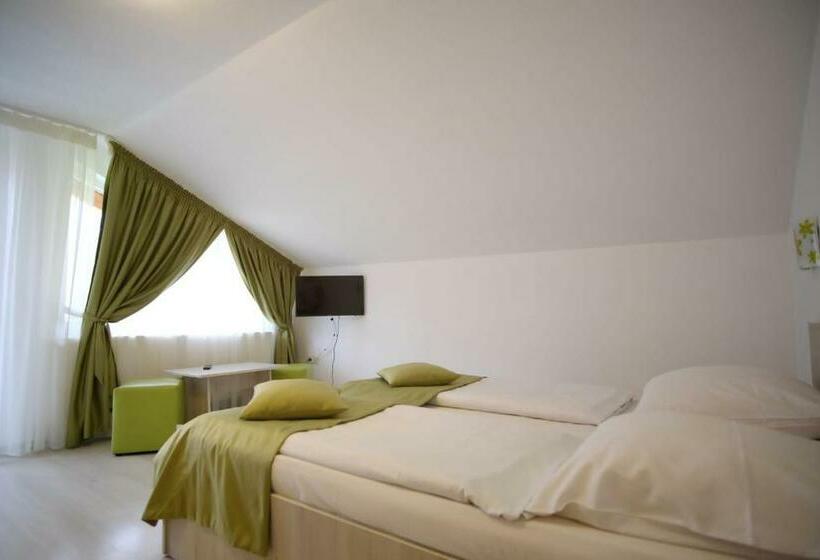 غرفة قياسية مزوَّدة بشُرفة, Pensiunea Padurea Verde