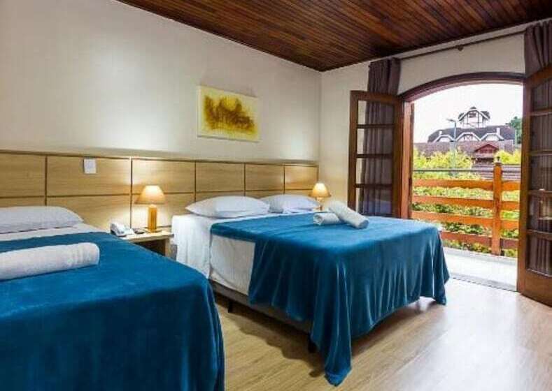 Deluxe Driepersoonskamer, Euro Suite Campos Do Jordão By Nacional Inn