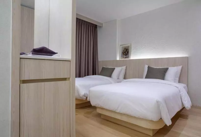デラックススイート2ベッドルーム, Balcony Seaside Sriracha Hotel & Serviced Apartments