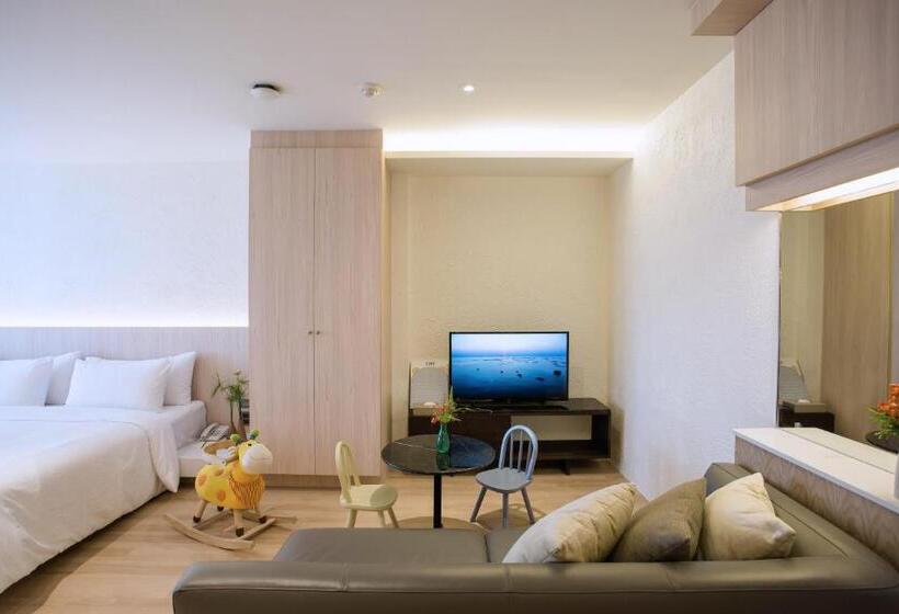 Семейное Студио, Balcony Seaside Sriracha Hotel & Serviced Apartments