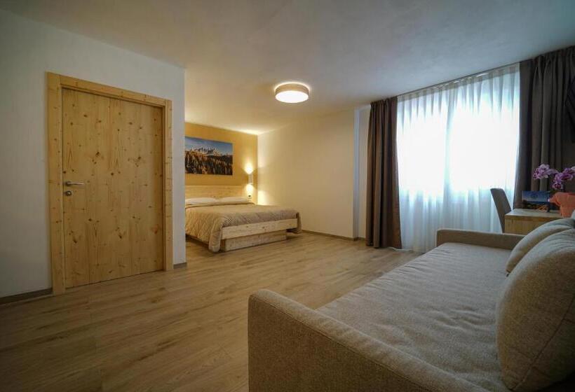 スタンダード４人部屋, Gh Hotel Monzoni