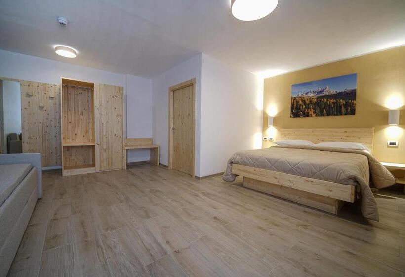 スタンダード４人部屋, Gh Hotel Monzoni