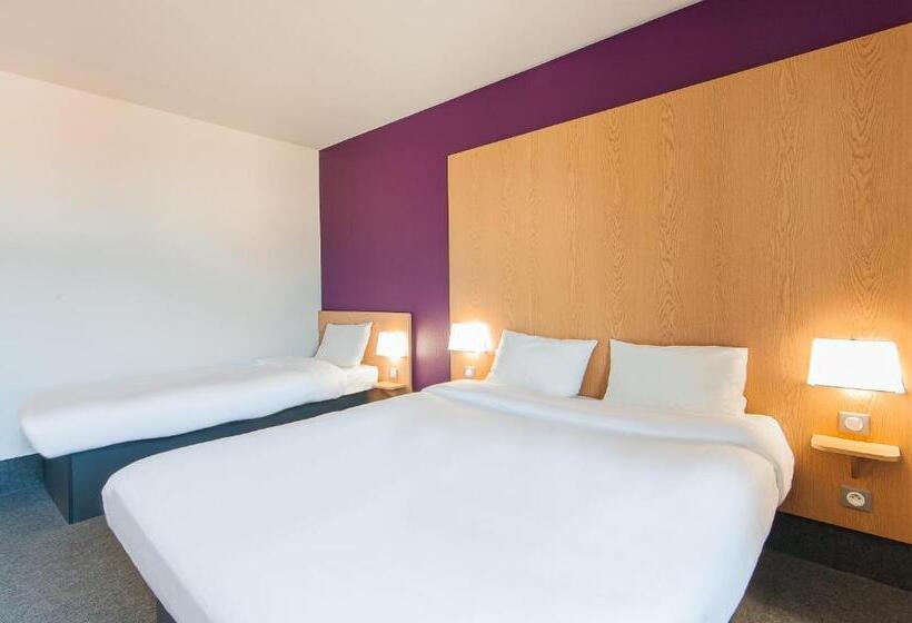 Номер Стандарт Трехместный, B&b Hotel Maubeuge Louvroil