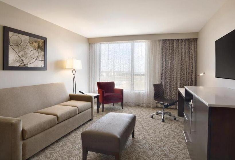 מיטת קינג בסוויטה, Holiday Inn Chicago Schaumburg, An Ihg