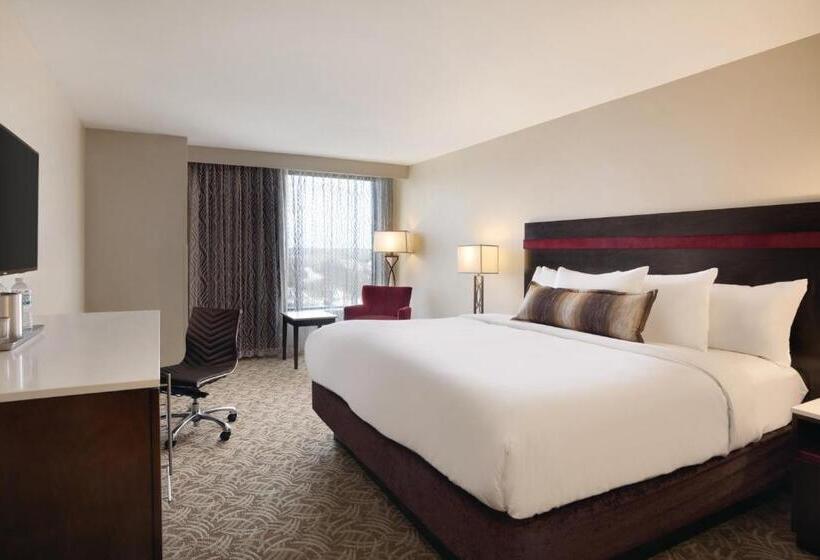 מיטת קינג בסוויטה, Holiday Inn Chicago Schaumburg, An Ihg