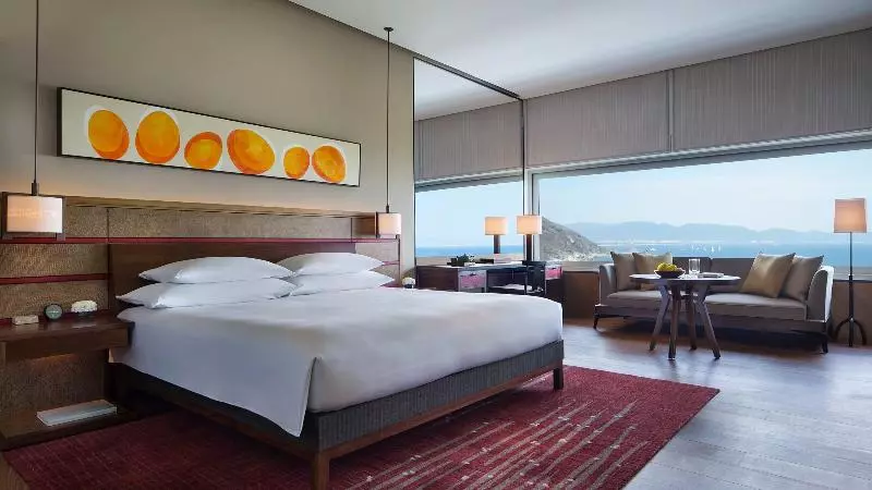 オーシャンビューのプレミアムルーム。, Park Hyatt Sanya Sunny Bay Resort