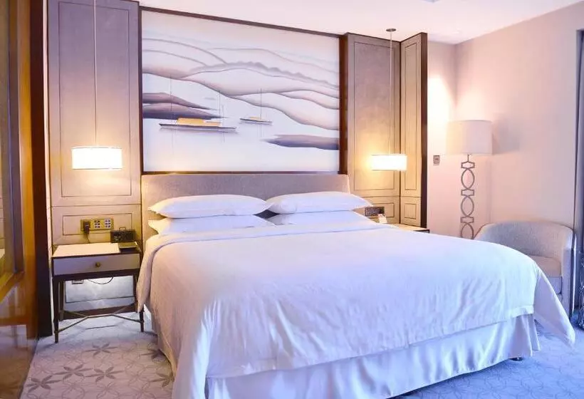 キングサイズベッドのデラックスルーム, Sheraton Shanghai Jiading