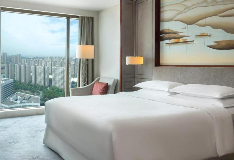 キングサイズベッドのデラックスルーム, Sheraton Shanghai Jiading
