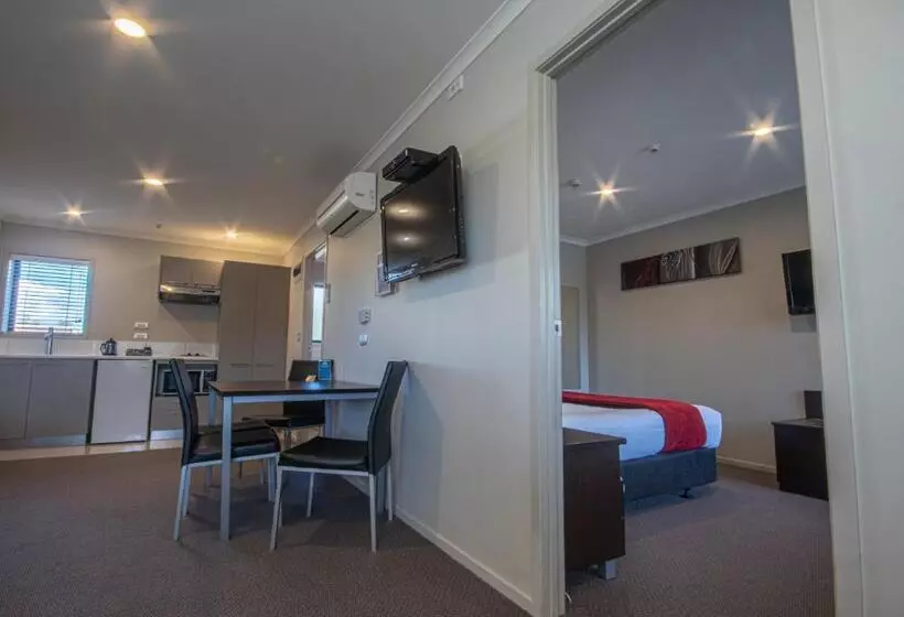 Huoneisto 1 Makuuhuone, Amity Court Motel
