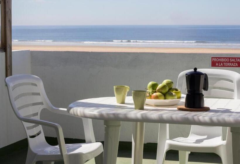 דירת חדר שינה עם טרסה ונוף לים, Apartamentos Calypso