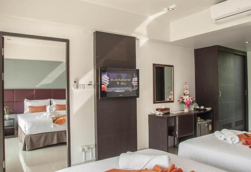 חדר דלוקס נוף בריכה, Amin Resort