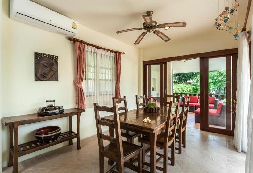 וילה דלוקס 3 חדרים, Idyllic Samui Beach Villa Resort