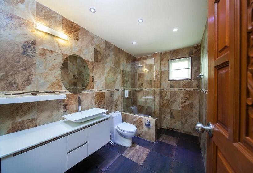 וילה עם 4 חדרי שינה, Idyllic Samui Beach Villa Resort