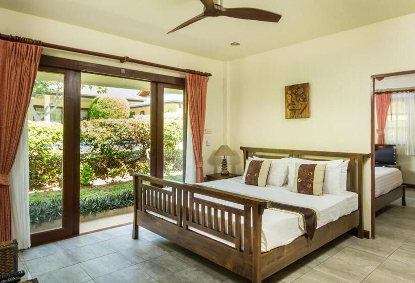 וילה עם 4 חדרי שינה, Idyllic Samui Beach Villa Resort