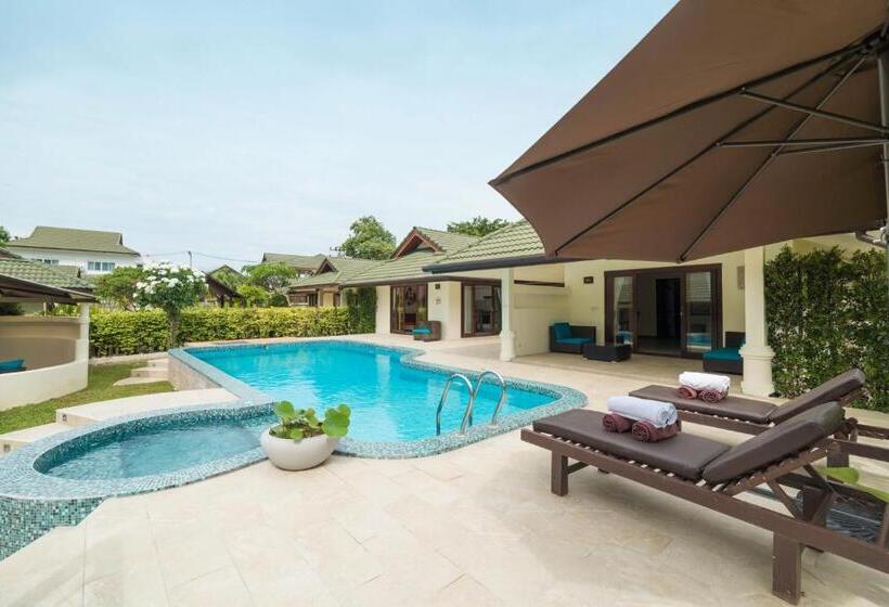 וילה בת 2 חדרי שינה, Idyllic Samui Beach Villa Resort