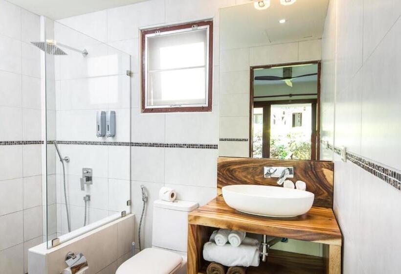 침실 4개 빌라, Idyllic Samui Beach Villa Resort