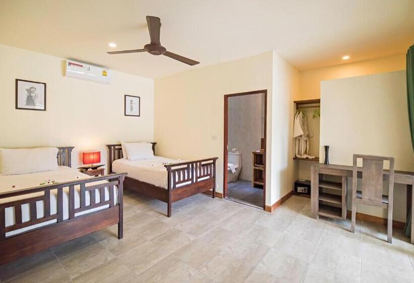 וילה בת 2 חדרי שינה, Idyllic Samui Beach Villa Resort