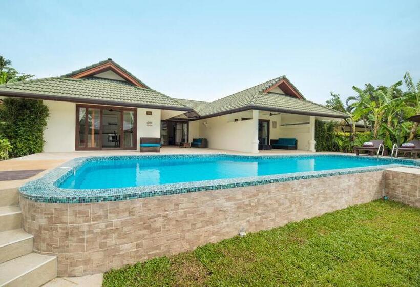 וילה בת 2 חדרי שינה, Idyllic Samui Beach Villa Resort